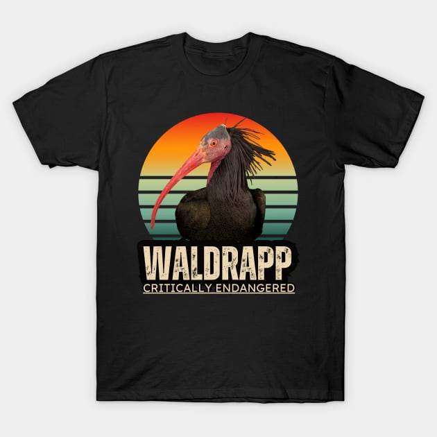 Waldrapp is an endangered specie T-Shirt by TRACHLUIM